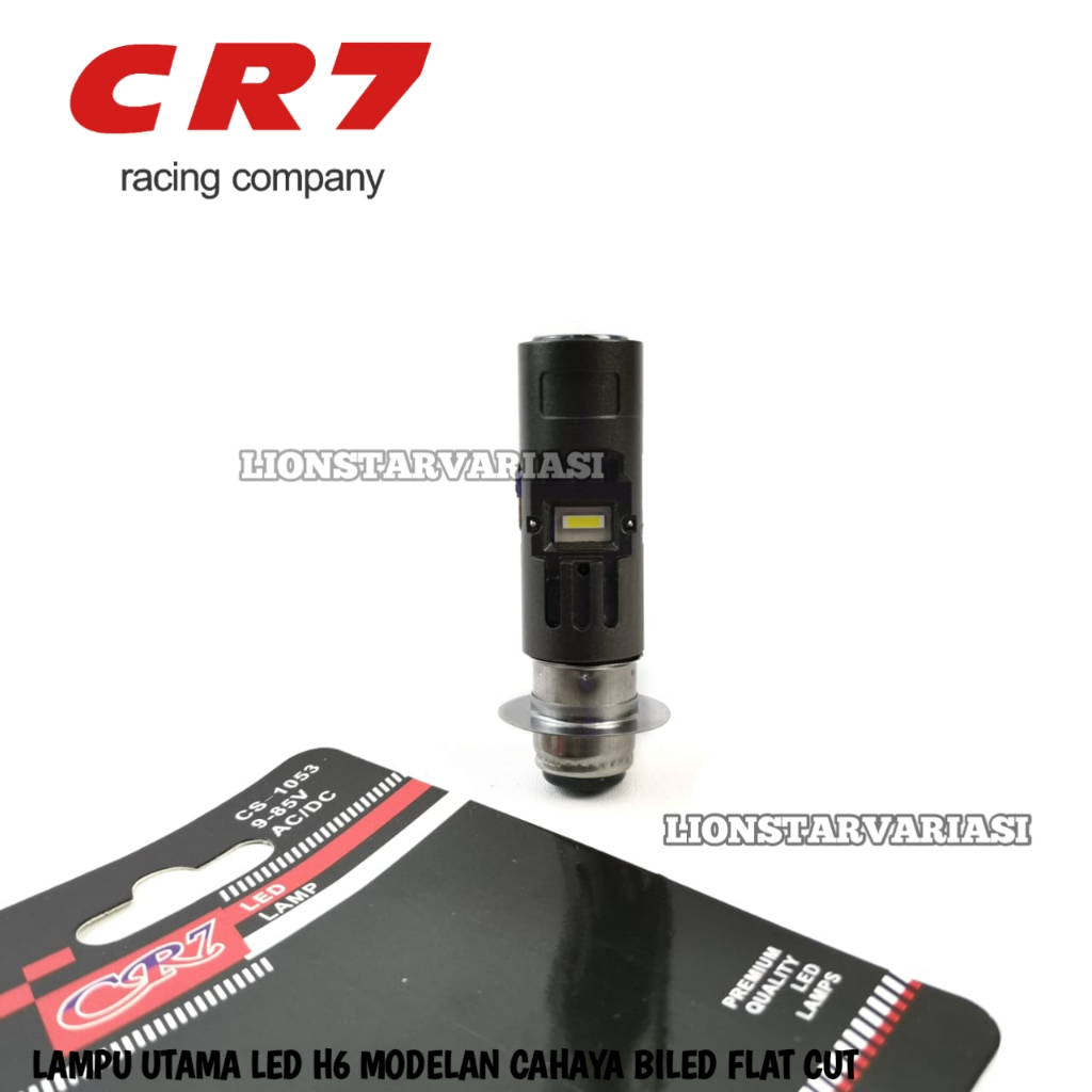 Jual Lampu Utama LED H6 Model Biled CR7 Jauh Dekat Putih AC DC ...