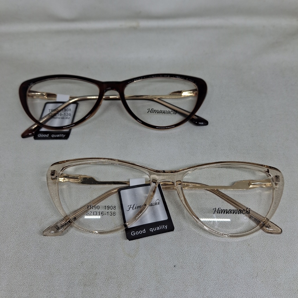 Jual FRAME KACAMATA CAT-EYE 1908 MUKA KECIL PLASTIK BESI ADA PER PADA ...