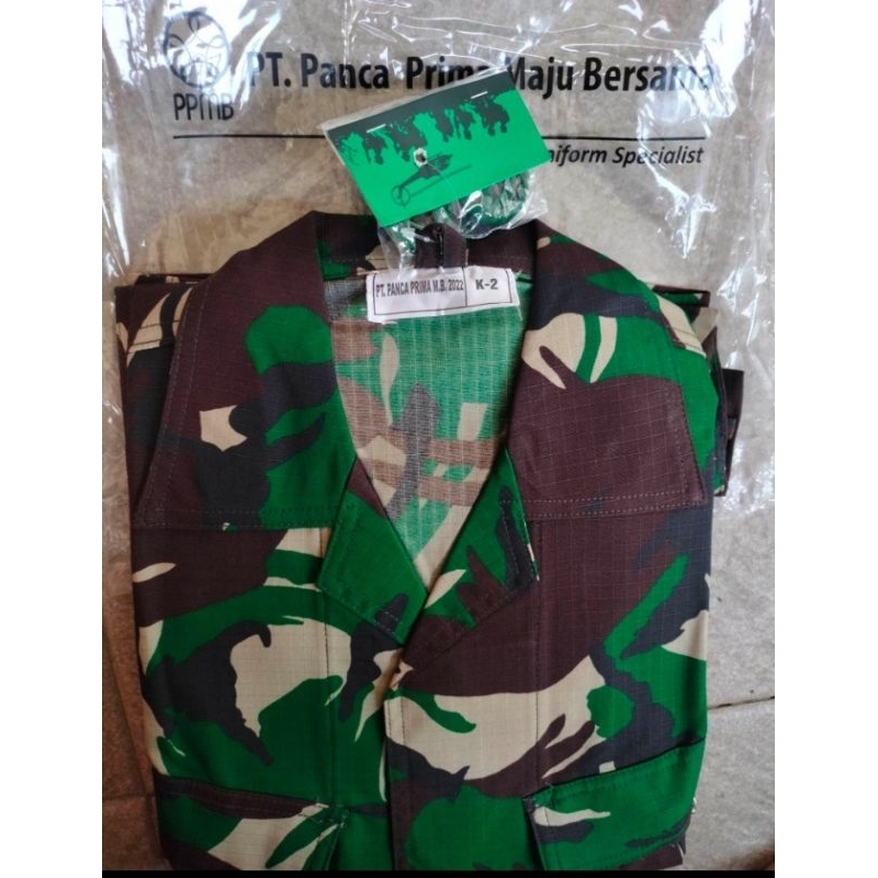 Jual baju pdl tni ad jatah pt panca prima/jatah sritek/pdl tni Sage ...