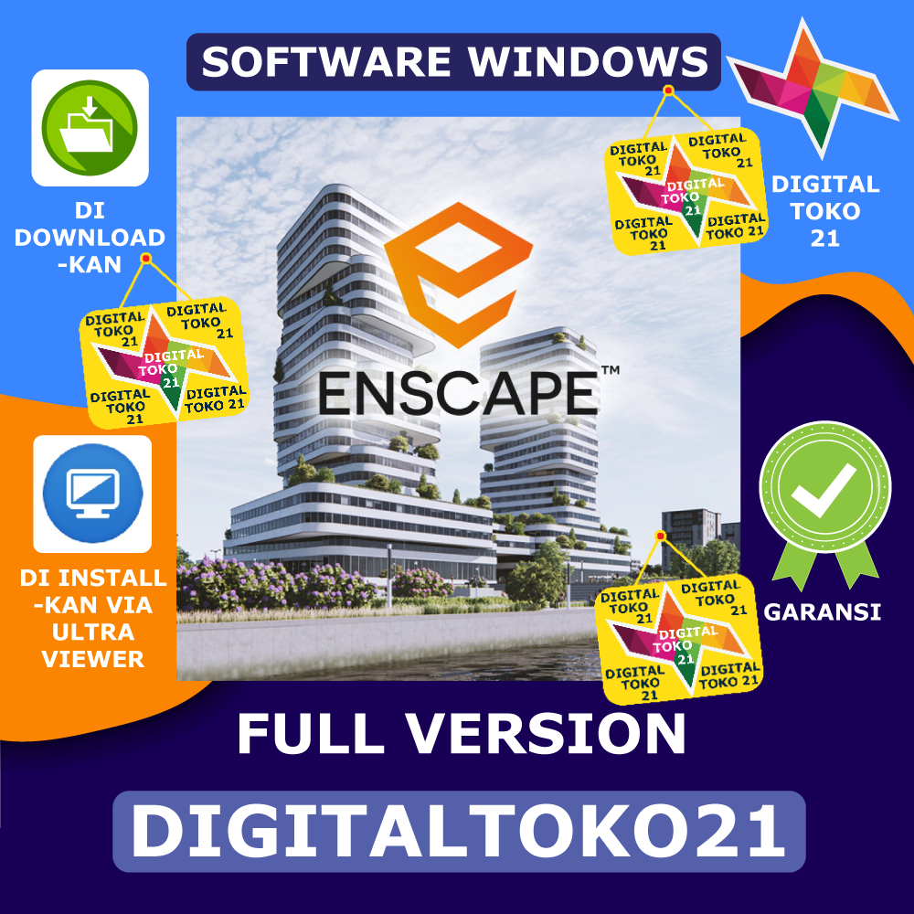 Jual [Diinstallkan] Chaos Enscape 4.12.0.204 Full Version Software PC ...