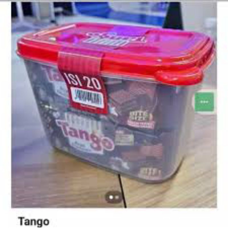 Jual Tango Edisi Lebaran 16 gr (Tupperware) isi 20 pcs | Biskuit Tango ...