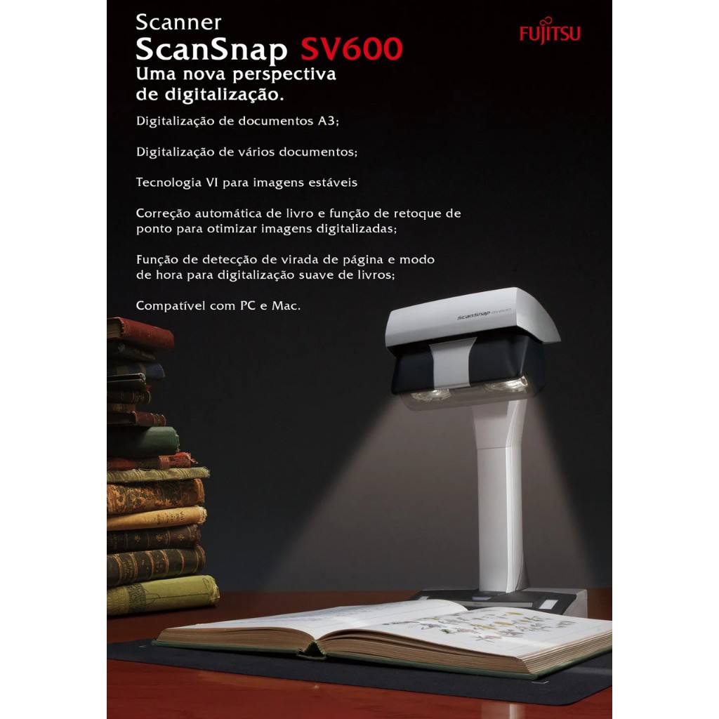 Jual Ricoh SV-600 Scanner Fujitsu ScanSnap SV600 A3 Ricoh SV-600 ...