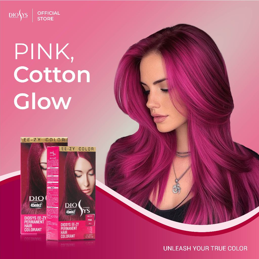 Jual Diosys Hair Color | Cat Pewarna Rambut Warna Pink | Shopee Indonesia