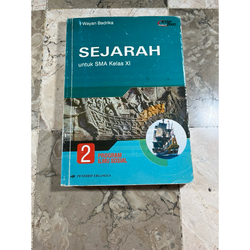 Jual Buku Sejarah kelas 11, XI, SMA, Erlangga, I Wayan Badrika, KTSP ...