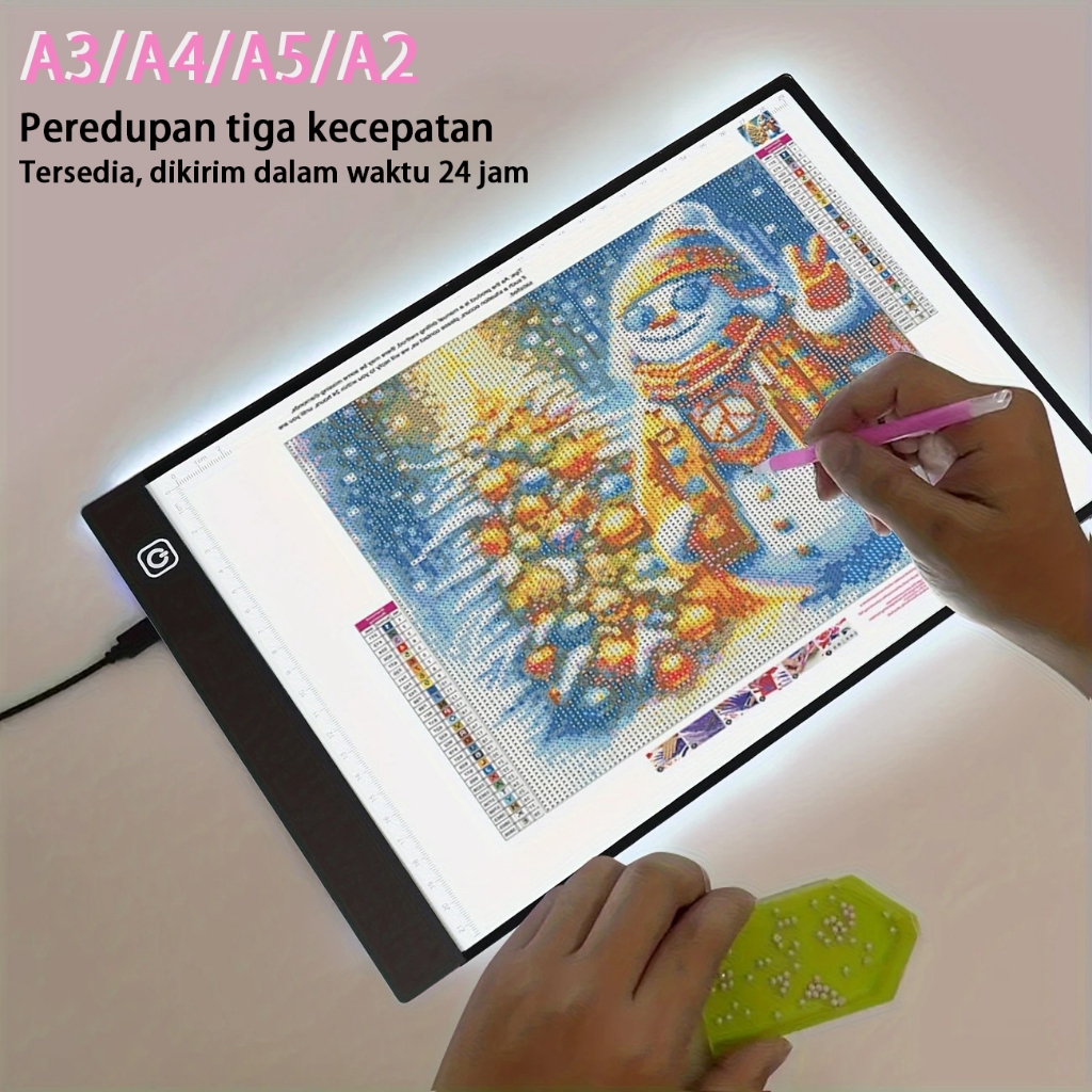 Jual [ready stock]A5 LED Drawing Tracing Board Stensil Board Papan ...
