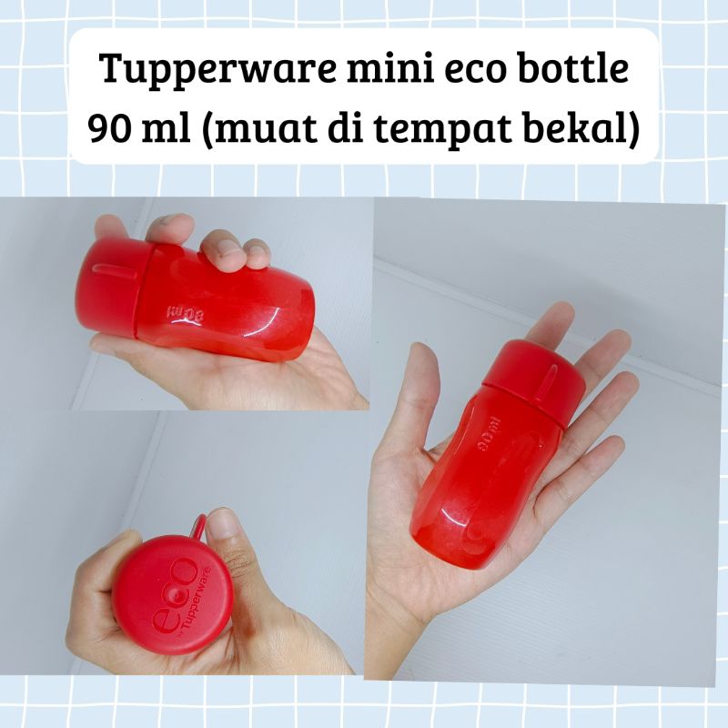 Jual botol mini tupperware muat di tempat bekal eco botol | Shopee ...