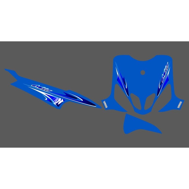 Jual STRIPING STICKER TRANSPARAN YAMAHA MIO SPORTY/SMILE DESIGN SIMPEL ...