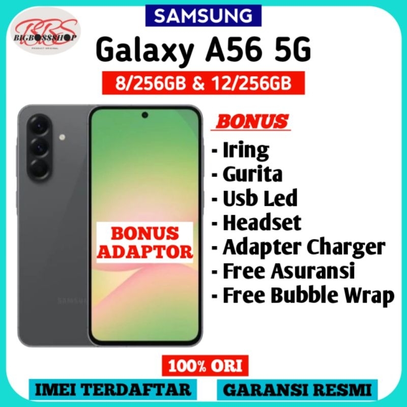 Jual Samsung Galaxy A56 5G 8/256GB | 12/256GB Garansi Resmi [NEW