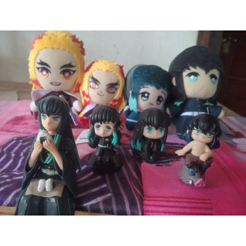Jual Figur dan Boneka Demon Slayer (Muichiro, Rengoku, dan Inosuke ...