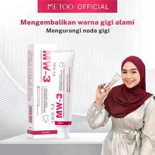 [BPOM]METOO MW-3 Advanced whitening Toothpaste 100g - Gigi Putih / Bebas Sensitif / Bebas Karang Gigi / Pasta Gigi Probiotik / Karang Gigi / Gusi Sensitif / Membersihkan Noda Gigi