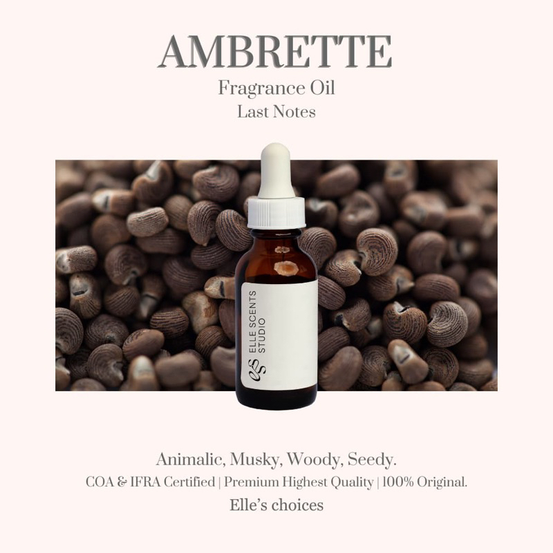Jual AMBRETTE Fragrance Oil | Shopee Indonesia