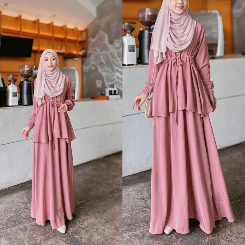 Detail Bahan & Potongan Gamis Amira