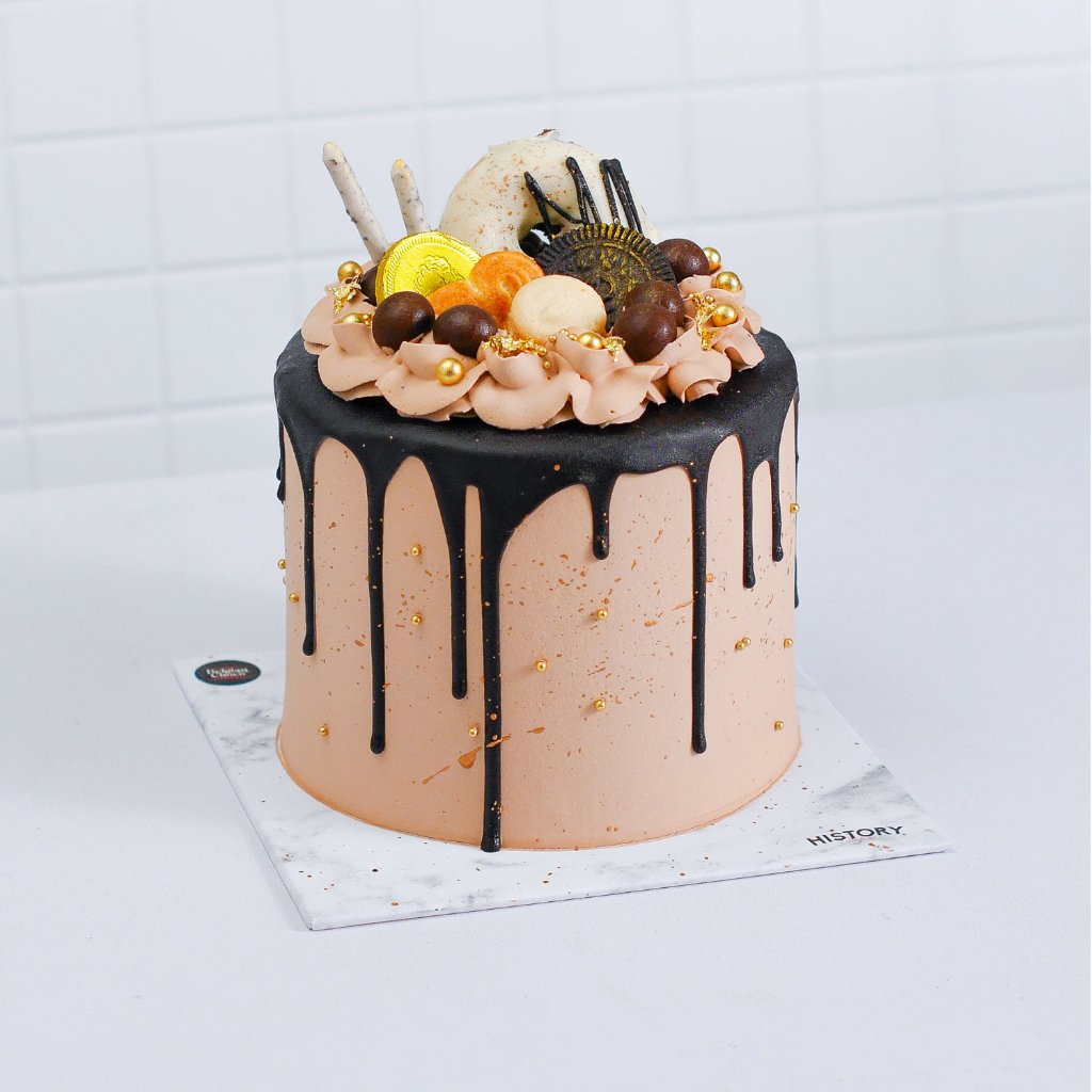 Jual Kue Ulang Tahun Medium Cake Rasa Belgian Choco - Treasure | Shopee ...
