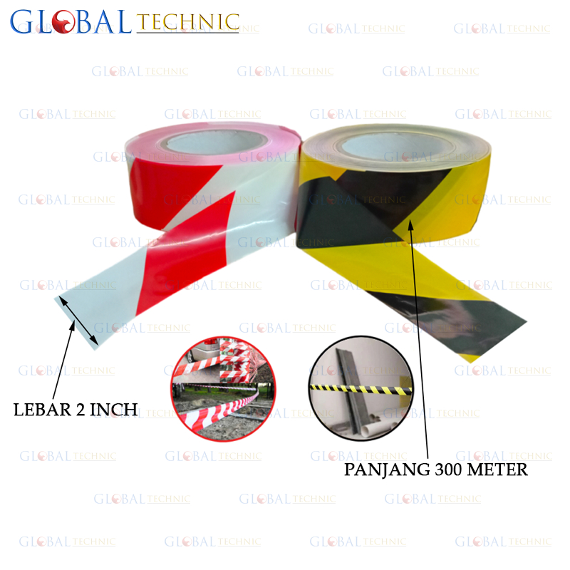 Jual Police Line 2 Inchi x 300 Meter / Warning Line 2 Inch x 300 M ...