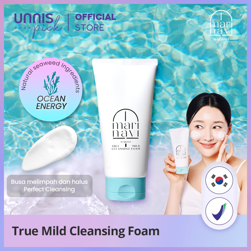Jual MARINAVI - True Mild Cleansing Foam | Shopee Indonesia