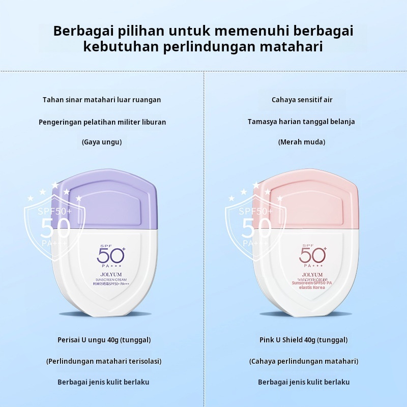 Jual Sunscreen spf 50 pa ++++ U Shields Sunscreen SPF 50+: Pelembab
