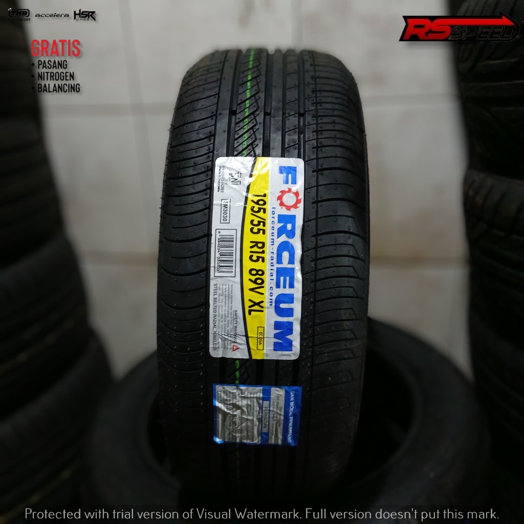 Jual Ban Mobil R15 Merk Forceum Ecosa ukuran 195 55 R15 buat harian ...