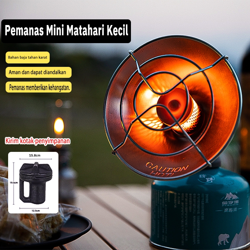 Pemanas berkemah luar ruangan Mountainhiker adalah pemanas berkemah mandiri musim dingin portabel yang cocok untuk berkemah, hiking, dan memancing.
