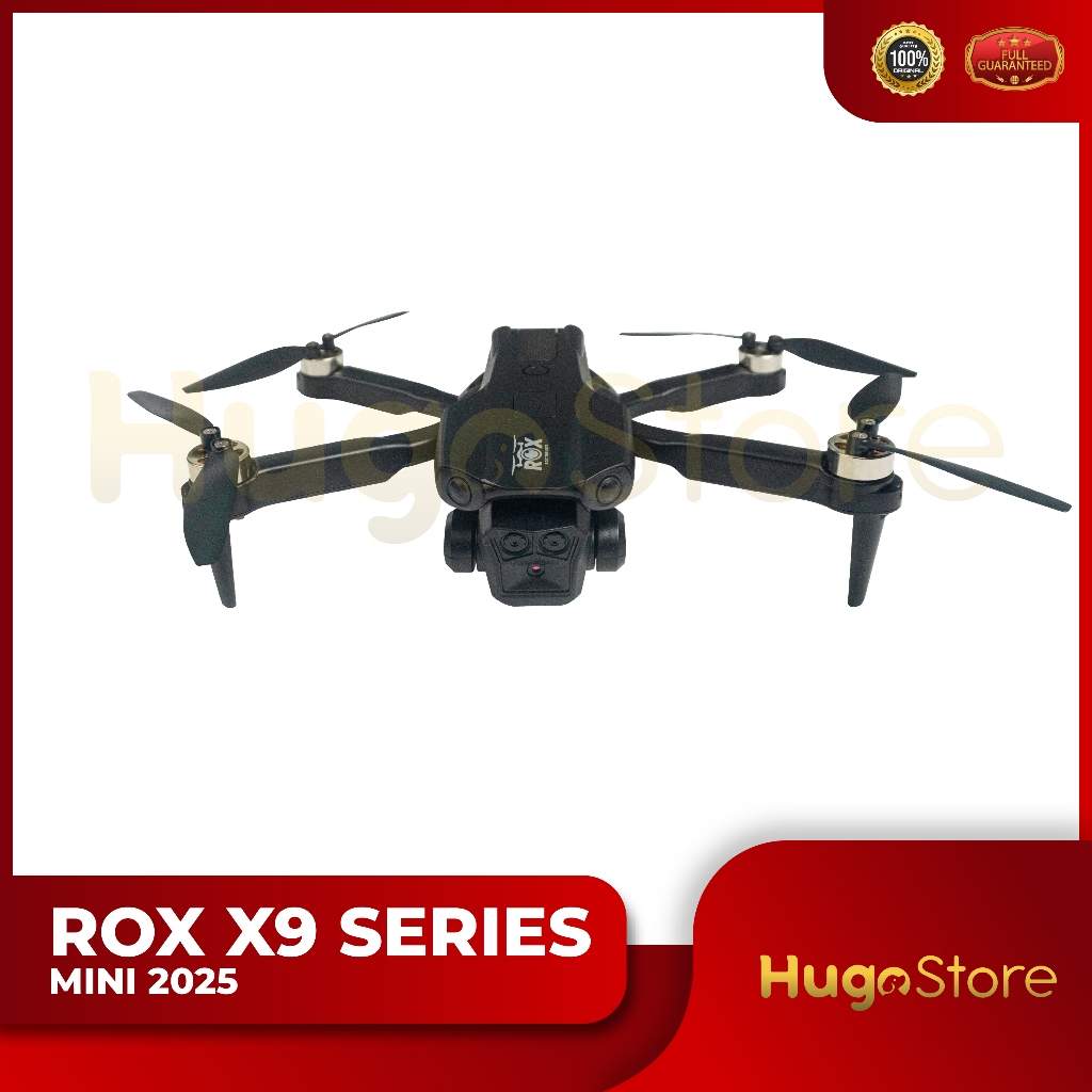 Jual ROX X9 SERIES MINI 2025 Drone HD Dual Camera WiFi FPV | Shopee ...