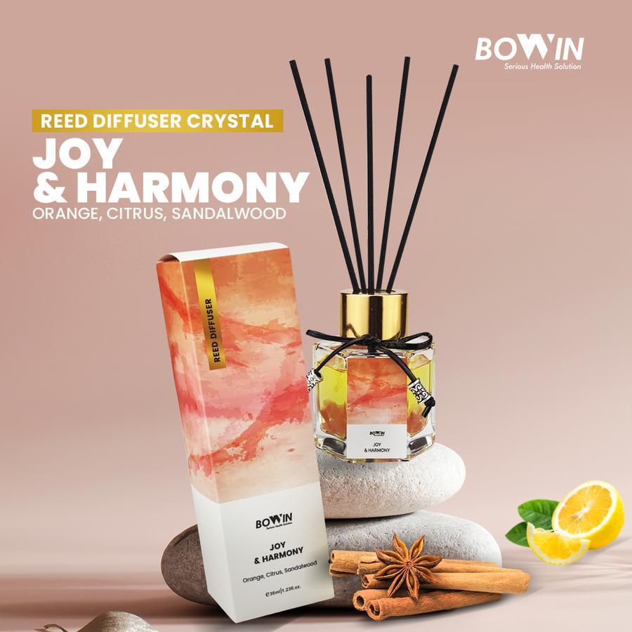 Jual Bowin Reed Diffuser Crystal - Aromaterapi Pengharum Ruangan 100% ...