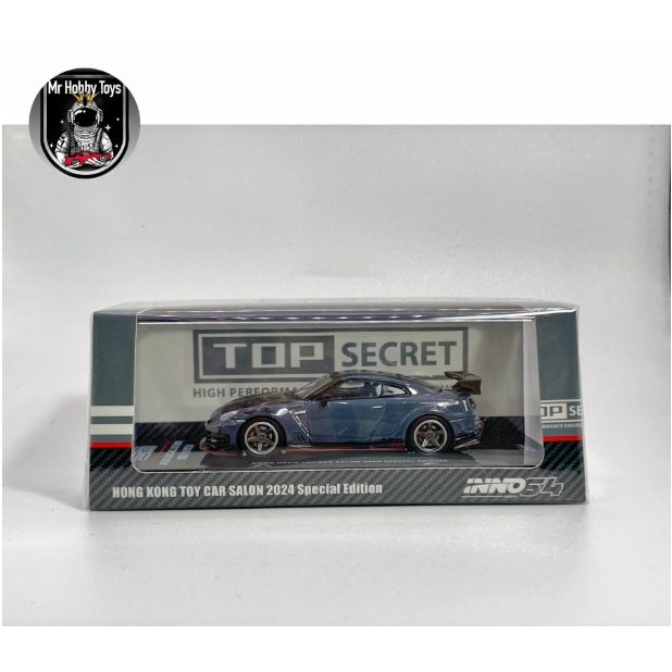 Jual INNO64 Nissan GT-R R35 Top Secret HONG KONG TOY CAR SALON 2024 ...