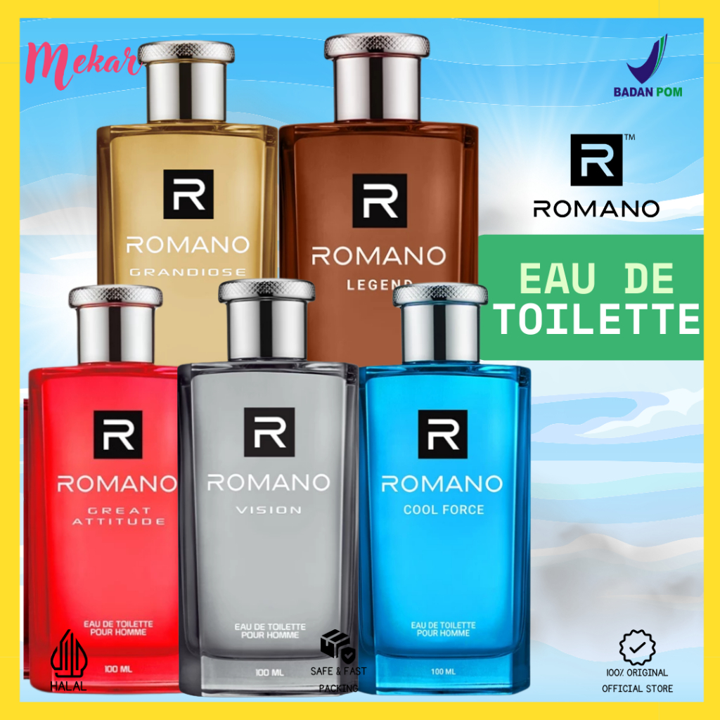 Jual Romano Eau De Toilette 100 ml |Parfum Pria Tahan Lama | Shopee ...