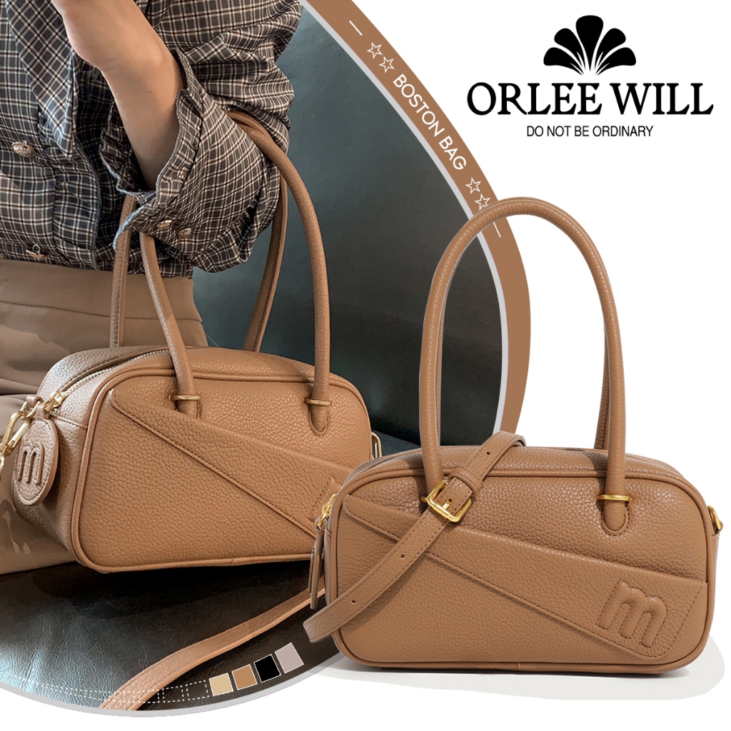 Jual ORLEE WILL Tas Wanita Tas Roti Panggang Kulit Lembut Tas Bantal ...