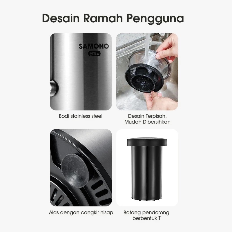 Jual SAMONO Juicer Machine Pembuat Jus Buah Sayur Ekstrator SW-JE400 2 ...