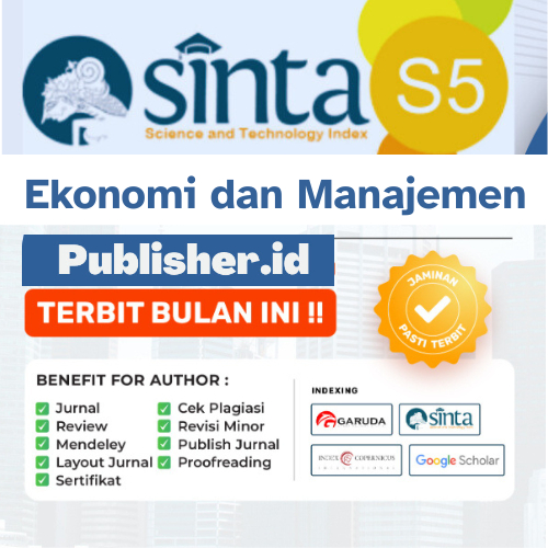 Jual Paket Komplit Publikasi Jurnal Sinta 5 Ekonomi, Manajemen Fast ...
