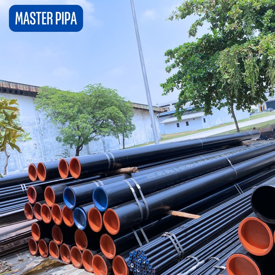 Jual Pipa Seamless 8 Inch SCH 40 Carbon Steel / ASTM A106 GR.B / ASME ...
