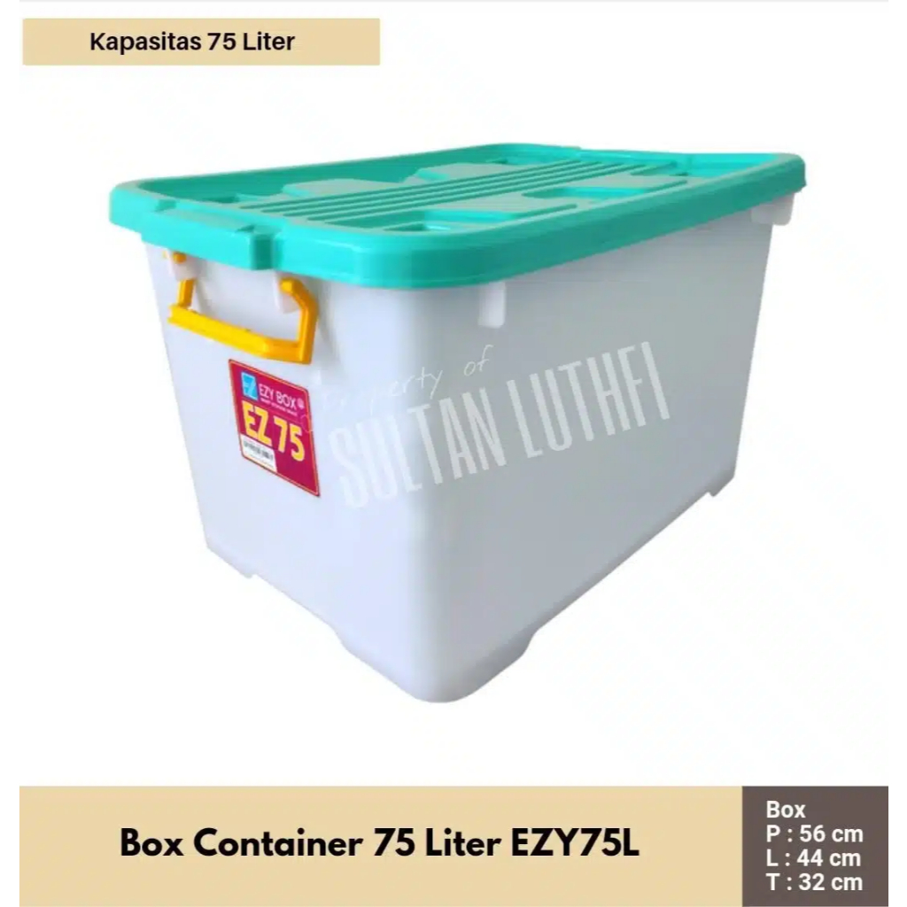 Jual Box Container 75 Liter EZY75L | Shopee Indonesia