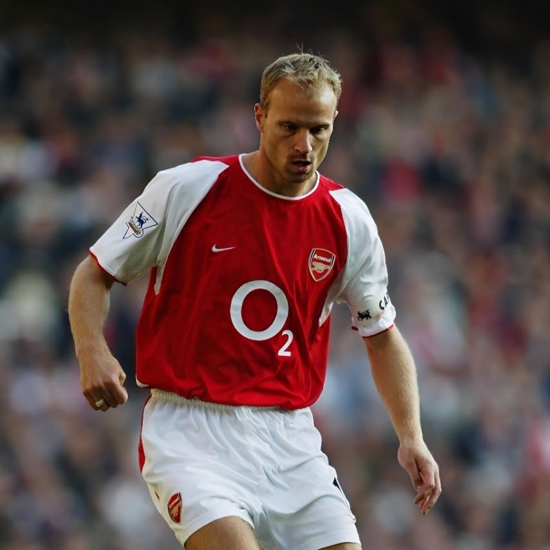 Maillot Arsenal 2002/2003 Domicile – Vintage Henry Bergkamp Vieira Pires – Neuf