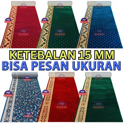 Alhadi Karpet Masjid NATRA METERAN Ukuran 100 x 120cm Tebal 15mm Sajadah Mushola