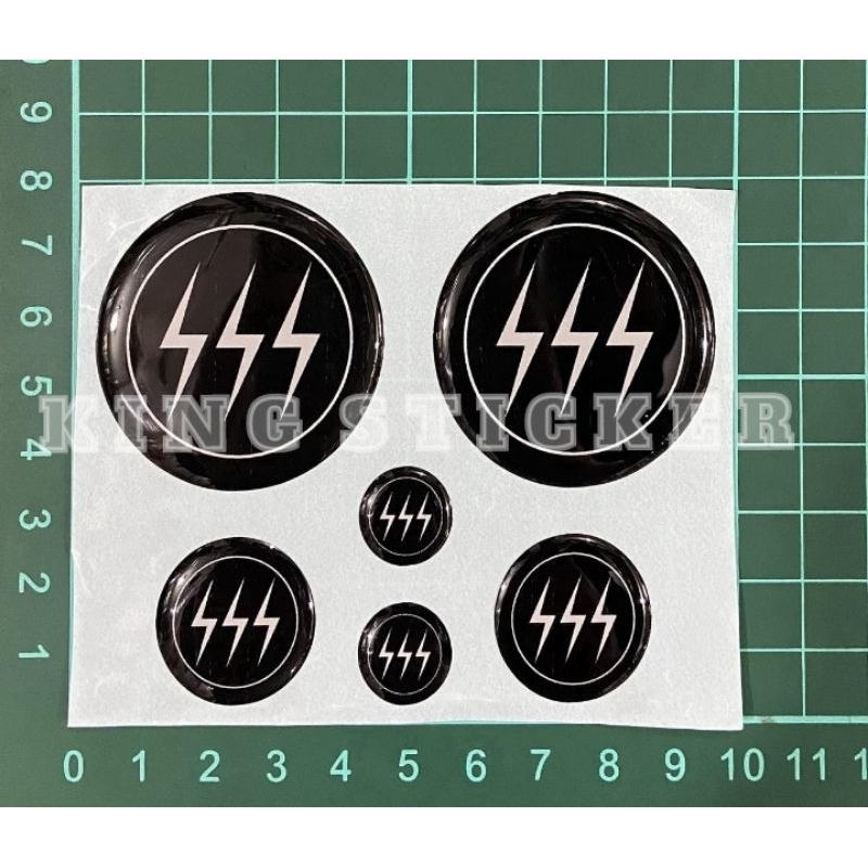 Jual Sticker emblem timbul logo bulat variasi logo yamaha | Shopee ...