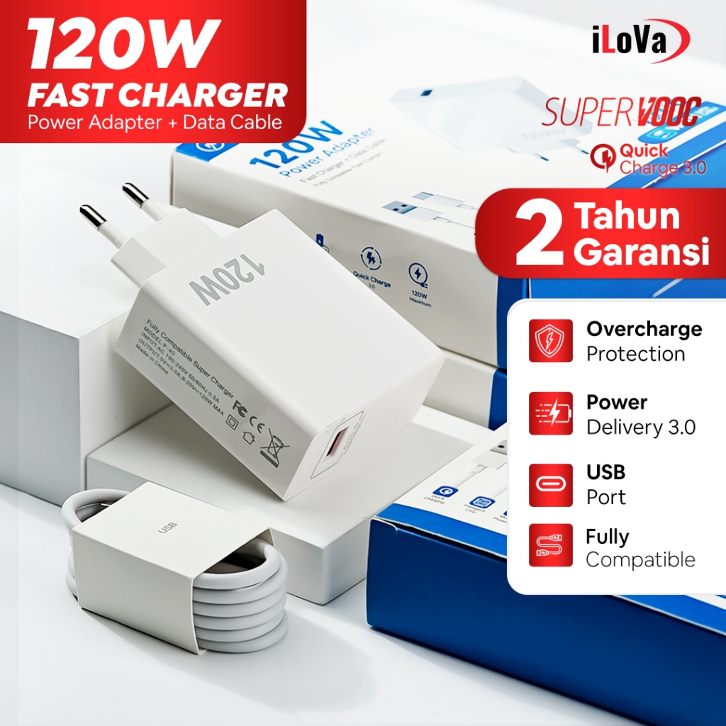 Jual Migoz Charger Smartphone 120W Micro dan Type C Fully Compatible ...