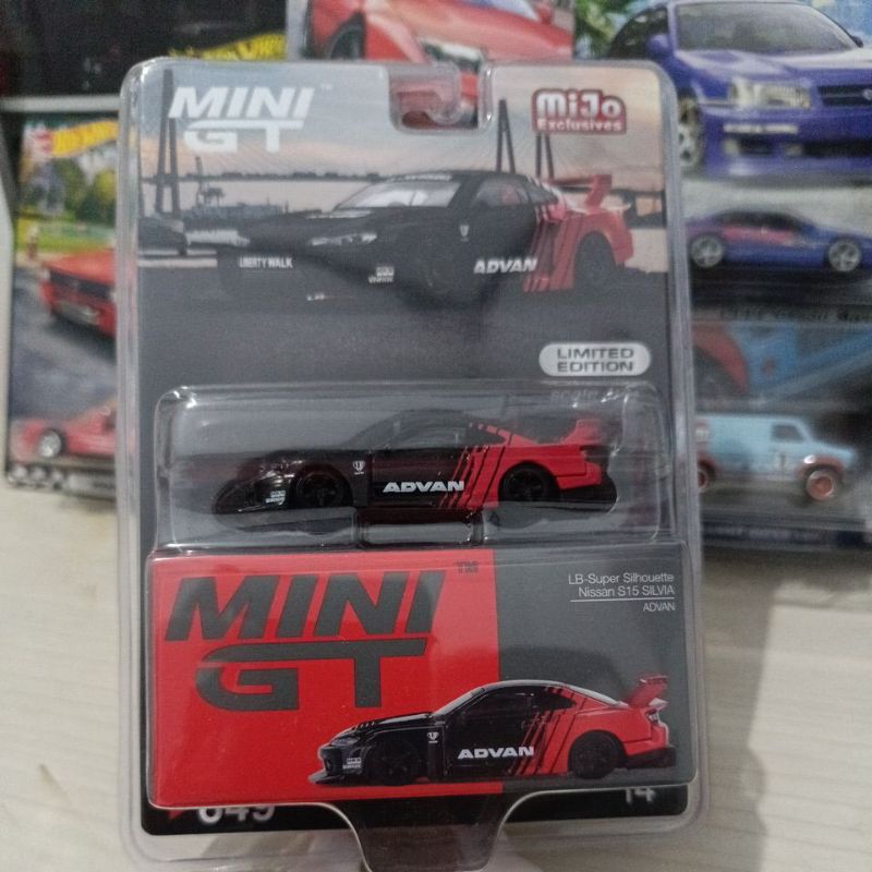 Jual Mini GT LB Nissan Silvia S15 Advan MIJO Blister | Shopee Indonesia