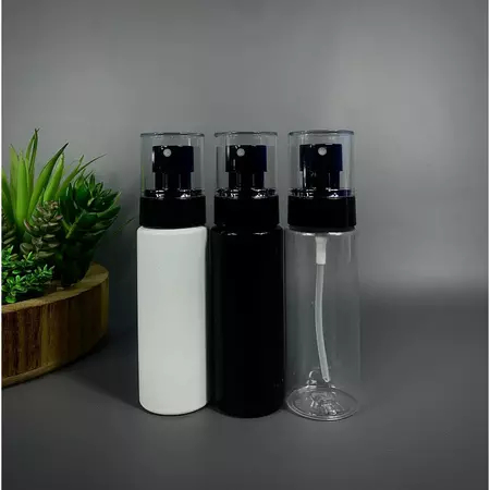Jual Botol Spray Facemist 100 Ml / Botol Spray Hitam Big Full-Cap 100 ...