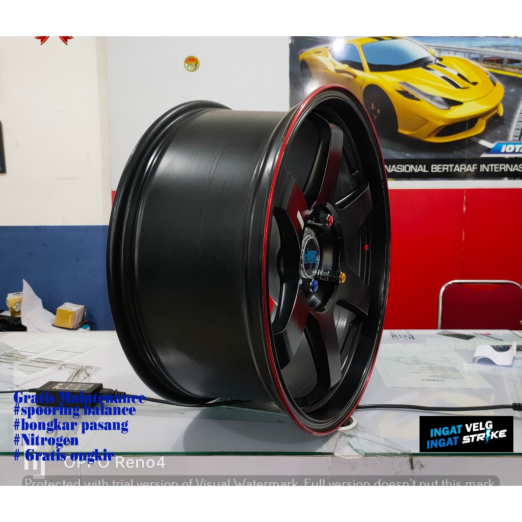 Jual Jual velg racing hsr velg TOKYO OSAKI TOURER HSR R20X9 H6X139,7 ...