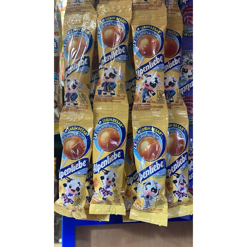 Jual PERMEN ALPENLIEBE RENTENG ISI 12 pcs | Shopee Indonesia