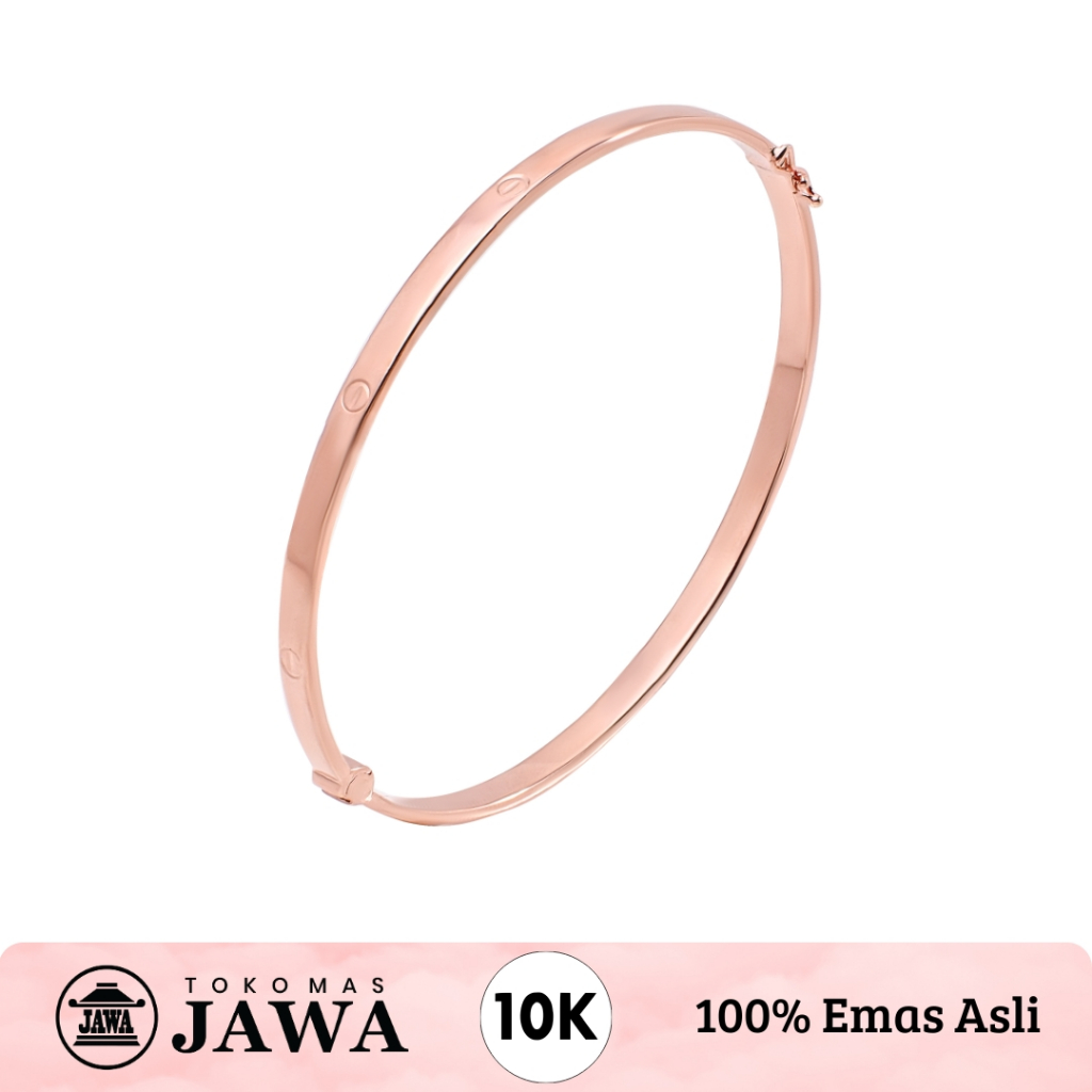 Jual Gelang Bangle Emas Cartieee Kadar 10K Toko Mas Jawa | Shopee Indonesia