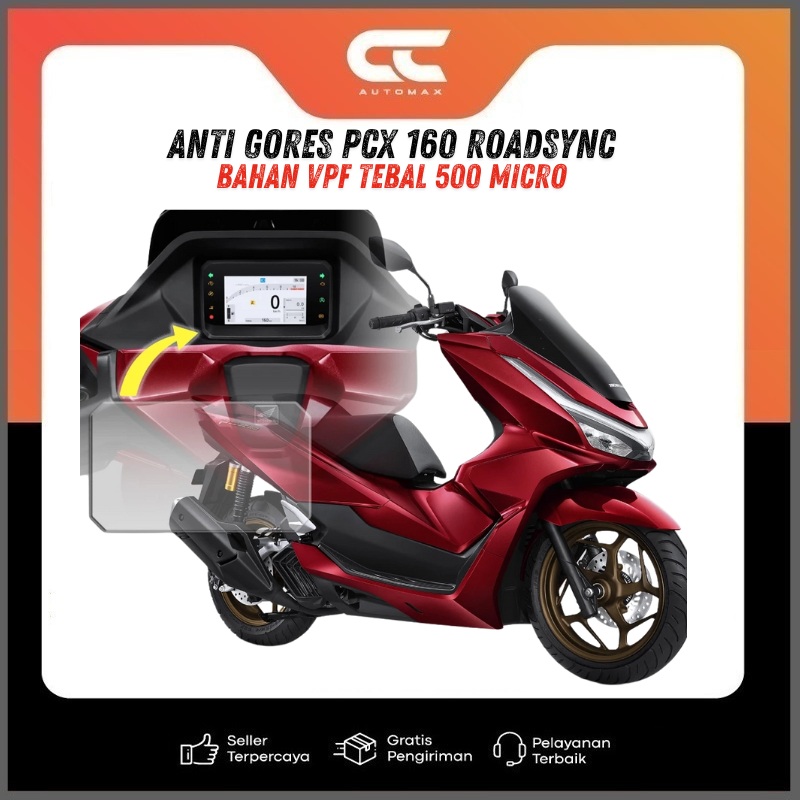 Jual STICKER ANTIGORES SPEEDOMETER PCX 160 2025 ROADSYNC BAHAN VPF 500 ...
