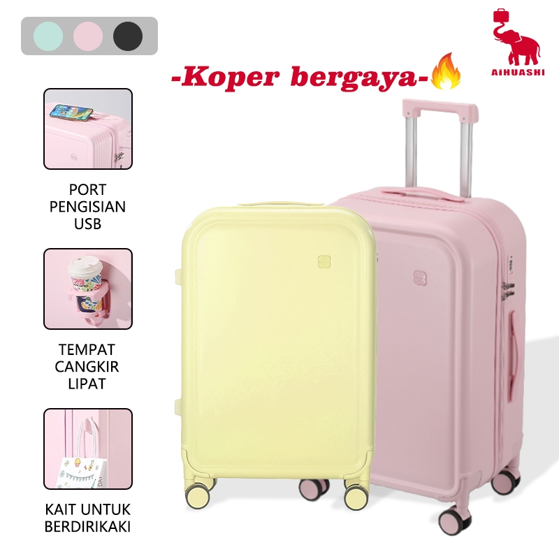 Jual AIHUASHI Koper A002 Travel Multifungsi 18/20/22/24 Inci Kapasitas ...