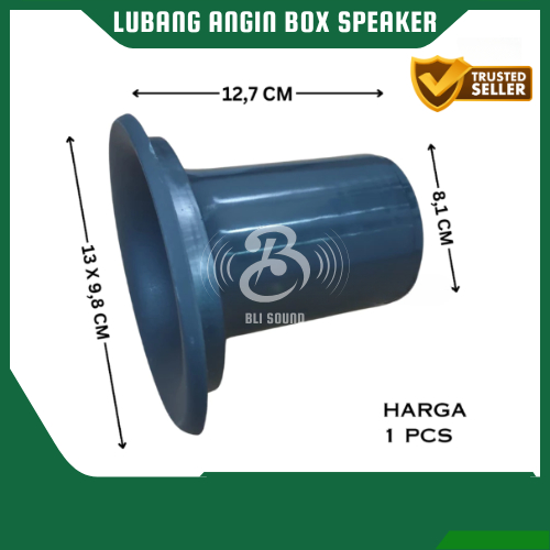Jual LUBANG ANGIN PLASTIK BOX SPEAKER OVAL BOX SALON TINGGI 12,7 CM ...
