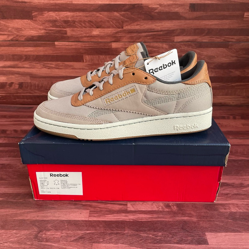 Jual Reebok Club C85 Vintage Brown J.W Foster ORIGINAL RESMI MAP ...