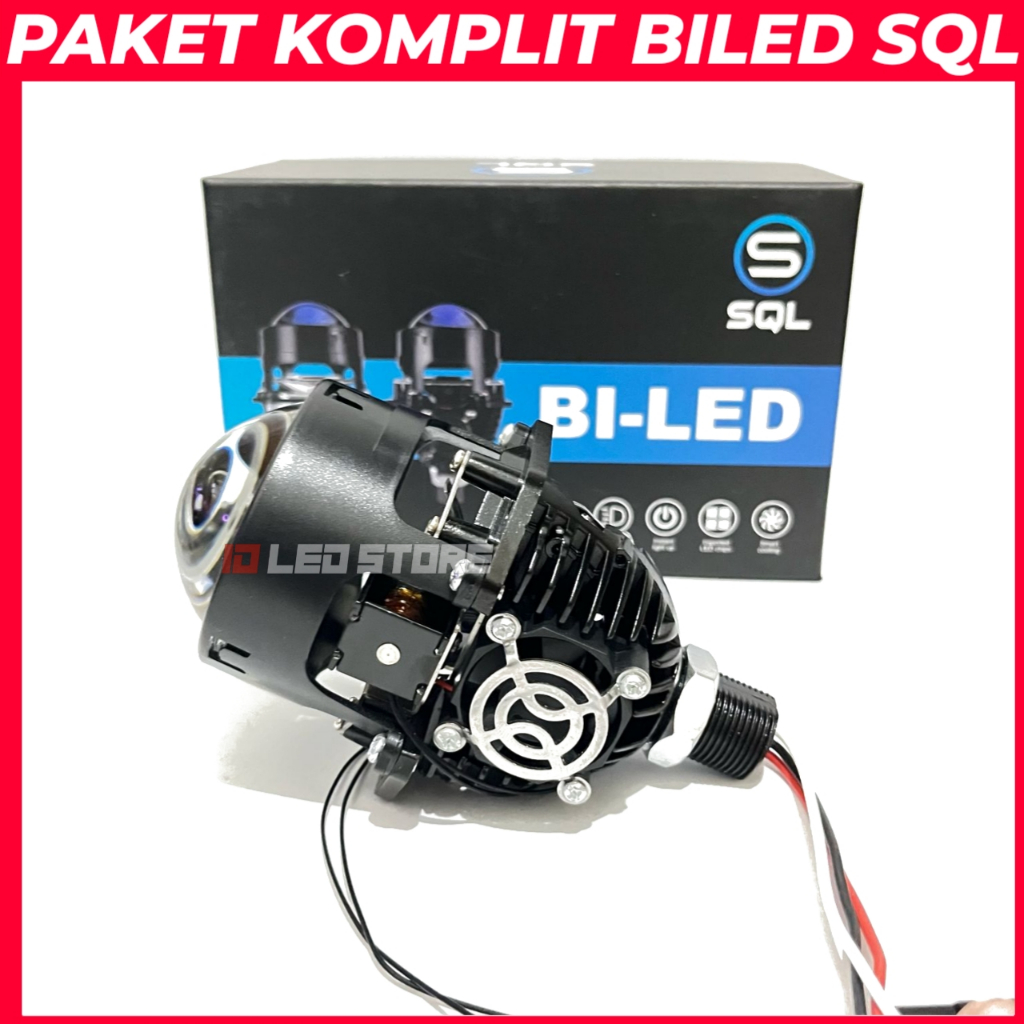 Jual PAKET BILED BULLAES SQL 818 2.5 INCH 58 WATT DEVIL EYE PROJECTOR ...