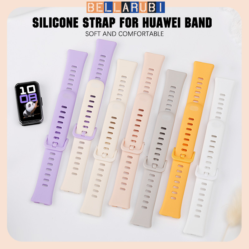 10 Cinturini In Silicone Per Huawei Band 9 / Band 8 - Morbidi, Impermeabili, Regolabili, Multicolore (Senza Orologio)