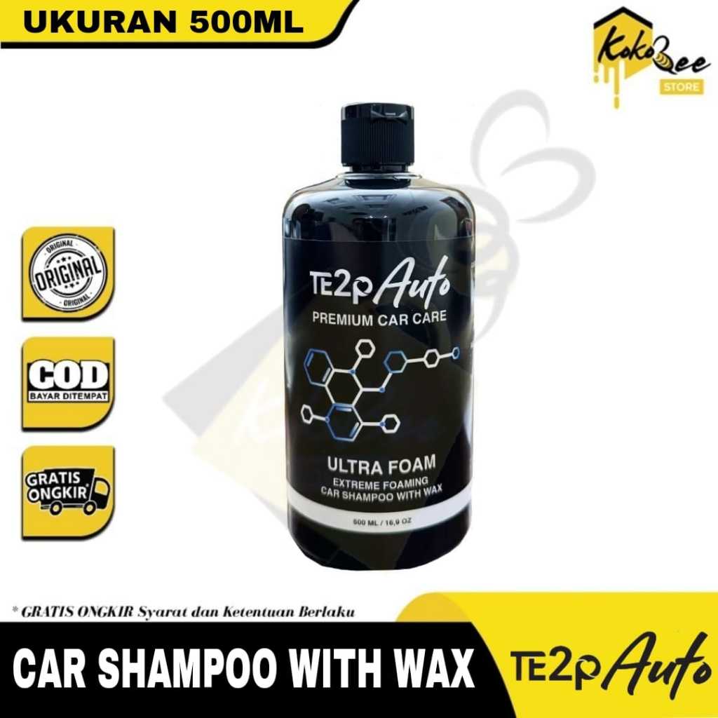 Jual TE2P AUTO Premium Shampoo & Wax Sabun Cuci Mobil Motor Kendaraan ...