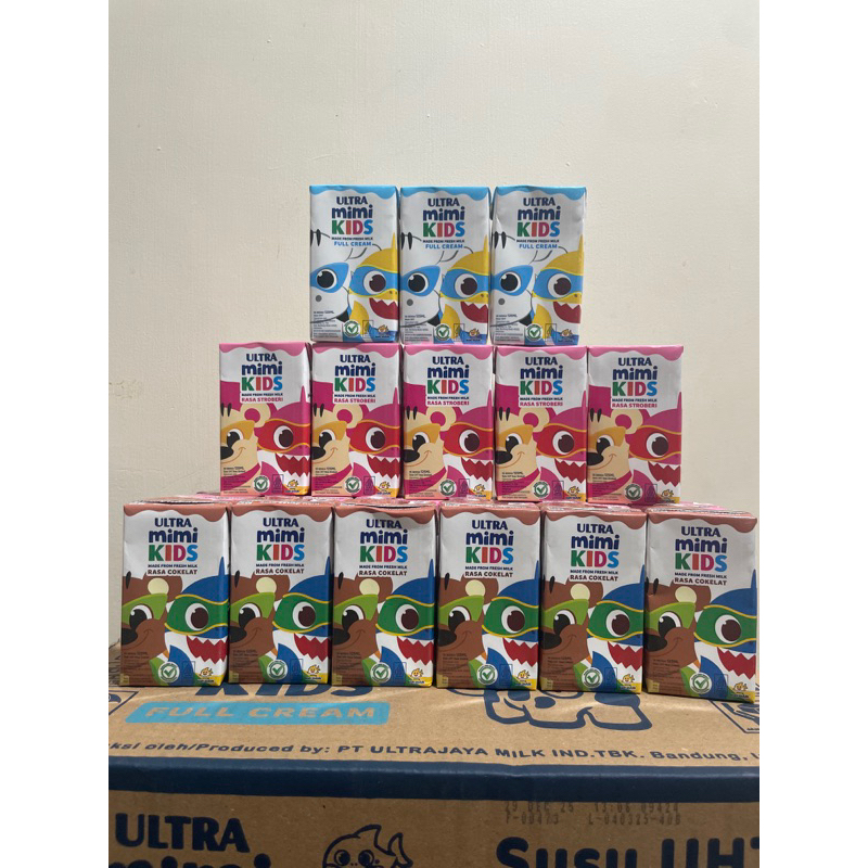 Jual ULTRAMIMI - 125ml (FULLCREAM/COKLAT/STRAWBERRY) | Shopee Indonesia