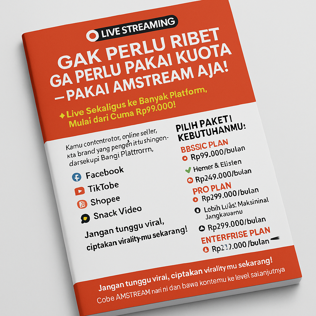Jual Promo Website Livestreaming YouTube dan Semua Platform - Bisa ...