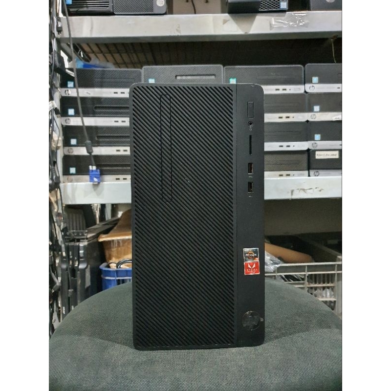 CPU HP RYZEN 3 2200G RAM 8GB SSD 256GB. PC BUILTUP HP